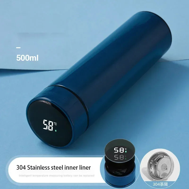Smart Thermos Bottle 500ml with LED Temperature Display