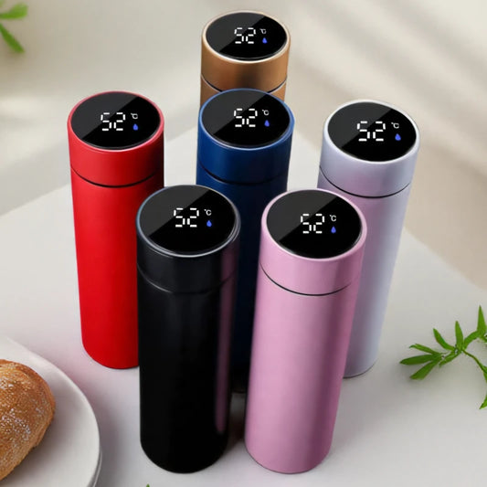 Smart Thermos Bottle 500ml with LED Temperature Display