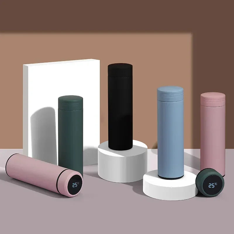 Smart Thermos Bottle 500ml with LED Temperature Display